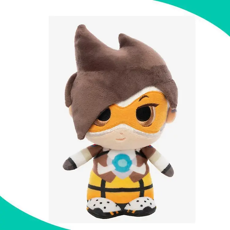Overwatch SuperCute Plushies Tracer Collectible Plush Factory Custom Soft Stuffed Toys