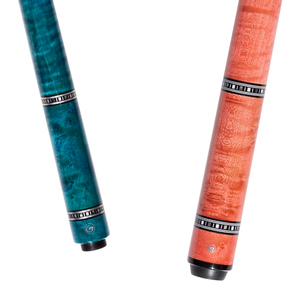 ไม้คิวพูล LK Wood รุ่น 1/2 Split Big Head สีน้ำเงิน โคโค่ เมเปิล ชมพูไอซ์วีล เชอร์รี่บลอสซัมสกาย ซีรีส์ใหม่ Winning - Product Image 1