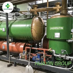 Huayin 5 ton per day plastic pyrolysis machine full diesel line with distillation