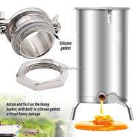 Robinet de sortie en acier inoxydable pour extracteur de miel, accessoire d'apiculture pour centrifugeuse à miel, robinet de débit pour sortie de miel