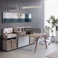 Bosun moderne 4-6 personnes debout poste de travail bureau mobilier de bureau bureau réglable en hauteur