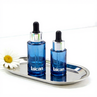 Flacon compte-gouttes en verre de 10 ml avec diffuseur à bâtonnets pour huiles essentielles, sérums de soin et cosmétiques, avec boîte