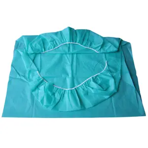 Non-Woven Waterproof Disposable Massage Spa Bed Table Sheet Cover Fitted With Elastic Band At Both Sides