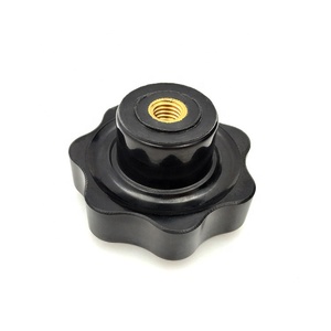 HL.12100 Kunststoff-Stern klemm knopf als Kunststoff knöpfe mit Maschinen gewinde - Product Image 1