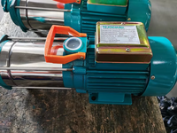 Pompa Air Submersible Listrik Tekanan Tinggi Mini Pertanian yang Dapat Disesuaikan HY, Pompa Sekrup Multistage Horizontal Efisiensi Tinggi