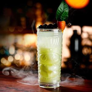 Tazas Tiki hawaianas de alta calidad Bar Fiesta temática Jugo <span class=keywords><strong>tropical</strong></span> Bebida fría Cerveza Tiki Vasos de cóctel - Product Image 3