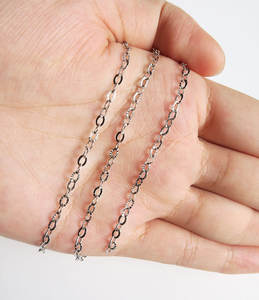 Acciaio inossidabile 1.2mm oro catena collana DIY KC2204086 piccolo anallergico sole modello infinitamente regolabile per regalo - Product Image 4