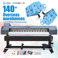 Imprimante textile à sublimation industrielle automatique Yinghe XP600, nouvelle, 1750 mm, encre de sublimation, vitesse 15 m/h, résolution 1440 DPI, garantie 1 an