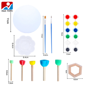 Kit Educativo Fai-da-Te per Dipingere la <span class=keywords><strong>Luna</strong></span> con Luci, Scatola in Plastica per Set <span class=keywords><strong>di</strong></span> <span class=keywords><strong>Disegno</strong></span> per Bambini - Product Image 5