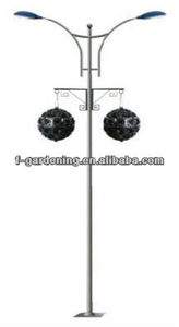 Garden Decoration Cheap Flower Pot <strong>Lamp</strong> <strong>Post</strong> Hanging <strong>Planters</strong> - Product Image 3
