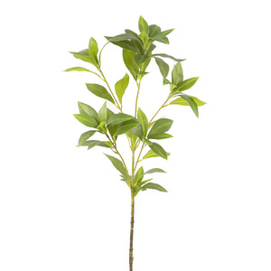 ต้นไม้จำลองพีเรียส จาโปนิกา ใบไม้เสมือนจริง ตกแต่งภายในบ้าน ห้องนั่งเล่น งานแต่งงาน - Product Image 4