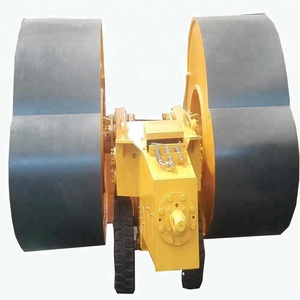 Rouleau compacteur à double tambour Kepai, force d'impact 35KN, vitesse de déplacement 15Km/h, pour chargeuse - Product Image 3