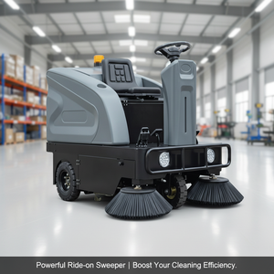EVERLIFT 1250-A Driving Piloted Compact Industrial Commercial <b>Floor</b> Scrubber Ride on <b>Cleaning</b> <b>Machine</b> - Product Image 4