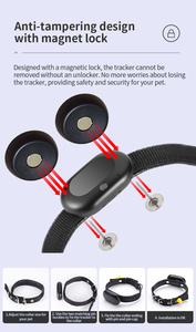 Thế giới nhỏ nhất không thấm nước 4G vật nuôi động vật GPS theo dõi thiết bị chip cho chó - Product Image 2