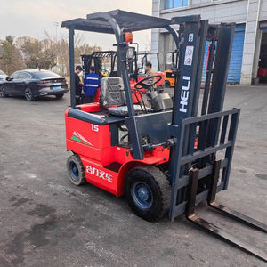 Chariot élévateur électrique à roues de 2 tonnes, diesel, d'occasion, en stock, batterie longue portée, certifié CE, écologique, utilisation intérieure/extérieure - Product Image 6