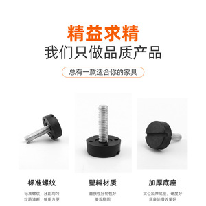 แผ่นรองเฟอร์นิเจอร์ ล้อเหล็กหล่อขนาด 1 นิ้ว บริการปรับแต่งตามแบบ OEM - Product Image 5