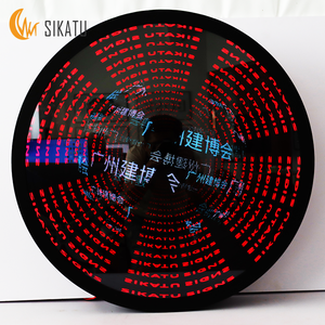 Signalétique personnalisée 3D holographique pour fans d'<span class=keywords><strong>anime</strong></span>, effet miroir infini en verre trempé pour signalétique d'entreprise et d'hôpital - Product Image 4