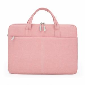 Sacs promotionnels personnalisés avec logo imprimé, imperméables, pour ordinateur portable 14 pouces, avec sangle pour chariot, pour les bureaux et les cadeaux d'entreprise - Product Image 3