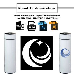Xd749 Custom Logo Printed Digital Drinkware <b>Thermos</b> Flask Promotion Corporate Activity Business Gift Smart <b>Water</b> <b>Bottle</b> - Product Image 2