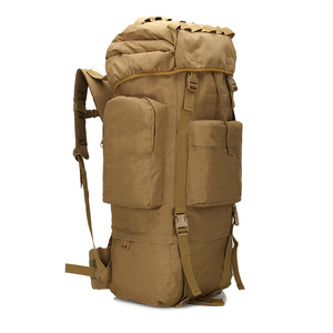 Outdoor Sports Mountaineering Bag Outdoor <b>Backpack</b> Hiking Mountaineering Bag Large Capacity 65L Large Bag Equipment - Product Image 3