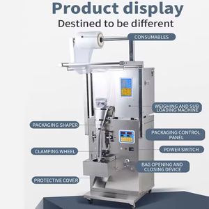 Machine d'emballage automatique pour snacks fragiles (herbes, fleurs, viande séchée, figues séchées, champignons) et produits à garniture (mini-cuillères, vis, remplissage, conditionnement) - Product Image 2