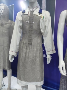 Prix d'usine, chemise en maille de chaîne anti-coupure soudée, vêtements en acier inoxydable, armure médiévale, uniforme pour la <span class=keywords><strong>boucherie</strong></span> - Product Image 6