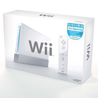 Console Nintendo Wii d'occasion, jeux vidéo familiaux, jeux adaptés aux enfants et aux jeux de fitness, 64 Mo, 512 Mo, blanc ou noir