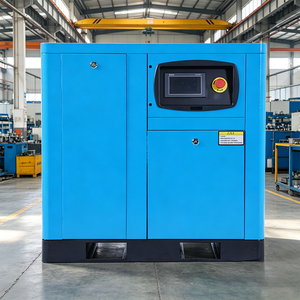 Low Noise 7.5KW High Quality PLC-Controlled Oil-less Lubrication Screw <b>Portable</b> Air Cooled Motor Quiet Running - Product Image 1