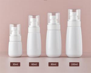 Difusor de botella de spray de plástico vacío transparente Juego de mini botellas de viaje de niebla fina 30/60/80/100ml de líquido Contenedores recargables pequeños - Product Image 3