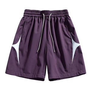 Pantalones Cortos Deportivos para Hombre, de Felpa, Ecológicos, de Secado Rápido, Diseño Sólido, Elásticos, con Abertura Lateral para Mayor Movilidad, Funcionales - Product Image 6