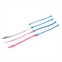 IDAOVLAI Lot de 4 queues de cerf-volant en UHMWPE pour le kitesurf en eaux océaniques, unisexe