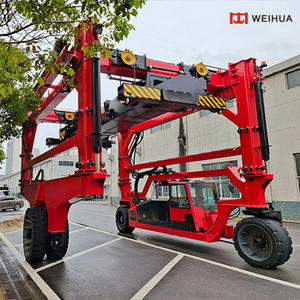 Kunden spezifisches hydraulisches Doppelhub-Hebe system Straddle Transport Container Terminal Straddle <span class=keywords><strong>Crane</strong></span> 30t 40t 50t 60t 70t 80t - Product Image 5