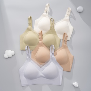 Soutien-gorge d'<span class=keywords><strong>allaitement</strong></span> ergonomique 3D 2026 pour femme, ouverture frontale, clips d'épaule, sans armatures, sans coutures, bonnets A-C, anti-affaissement, maternité, <span class=keywords><strong>allaitement</strong></span>, OEM - Product Image 6