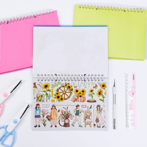 Tái Sử Dụng Trống Sticker Cuốn Sách Cho Washi Băng Tùy Chỉnh A4 A5 A6 Có Thể Tháo Rời Móc Trống Bộ Sưu Tập Cuốn Sách - Product Image 3