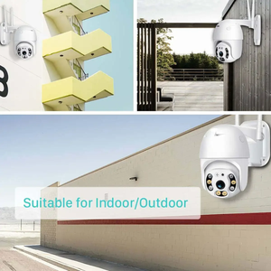 Mini caméra IP WiFi 3MP Tuya Smart Ai avec suivi automatique, caméra de sécurité domestique, vision nocturne couleur IR, caméra CCTV extérieure - Product Image 5