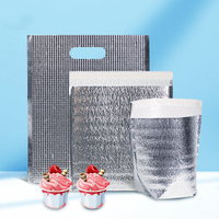 Vente en gros de sac postal thermique, pochette isotherme pour expédition à froid, enveloppe d'expédition en mousse à bulles pour aliments congelés