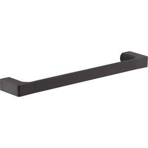 PIRENEI F14 Matt Black 35 CM Toallero Elegante herramienta de torneado para baños - Product Image 1