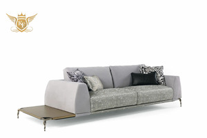 Italian Furniture Home Modern Furniture Living Room Combination Modular Fabric Set - Product Image 3