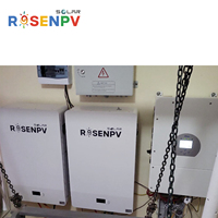 Système d'énergie solaire triphasé 15 kW Lux Power Sol-Ark Inverter hybride 16 kWh Lithium pour le marché sud-américain