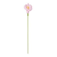 Handgefertigter Gehäkelter Calla-Lilien Künstlicher Blumenstrauß aus Wollgarn für Hochzeits- und Feierdekoration