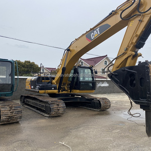 Maquinaria hidráulica de excavación usada barata, excavadora CAT 320D de 20 toneladas, excavadora de cadenas usada Caterpillar 320D para construcción de carreteras - Product Image 1