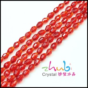 Zhubi 4X6MM Faceted Crystal Olive <strong>Beads</strong> Rondelle Glass <strong>Beads</strong> for Jewelry Making DIY Necklace <strong>Bracelet</strong> Charms Kits - Product Image 4