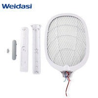 Lampe anti-moustiques électrique Weidasi, vente directe d'usine, accessoires de montage, raquette anti-moustiques