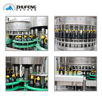 Machine de remplissage et de capsulage automatique monobloc pour détergent liquide nettoyant pour vitres à alcool vin