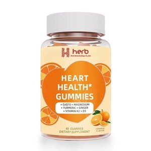 Gomitas CoQ10 Personalizadas Meelefu con Bergamota, Hibisco, Vitamina K2+D3, Glicinato de Magnesio y Pimienta de Cayena para la Salud del Corazón - Product Image 1