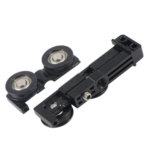 Kit complet de quincaillerie pour porte coulissante linéaire BETOCI, pour portes en bois - Product Image 1