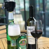 Aérateur de vin intelligent, décanteur instantané, moussoir à bière portable à ultrasons à une touche