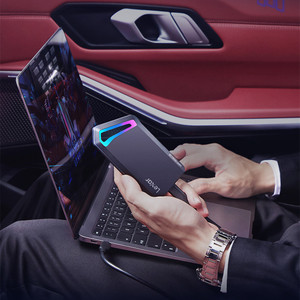 SSD portable original SL660 USB3.2 BLAZE 1 To Type-C avec éclairage RGB haut de gamme, externe pour les jeux, lecteur SSD portable Type-C - Product Image 2