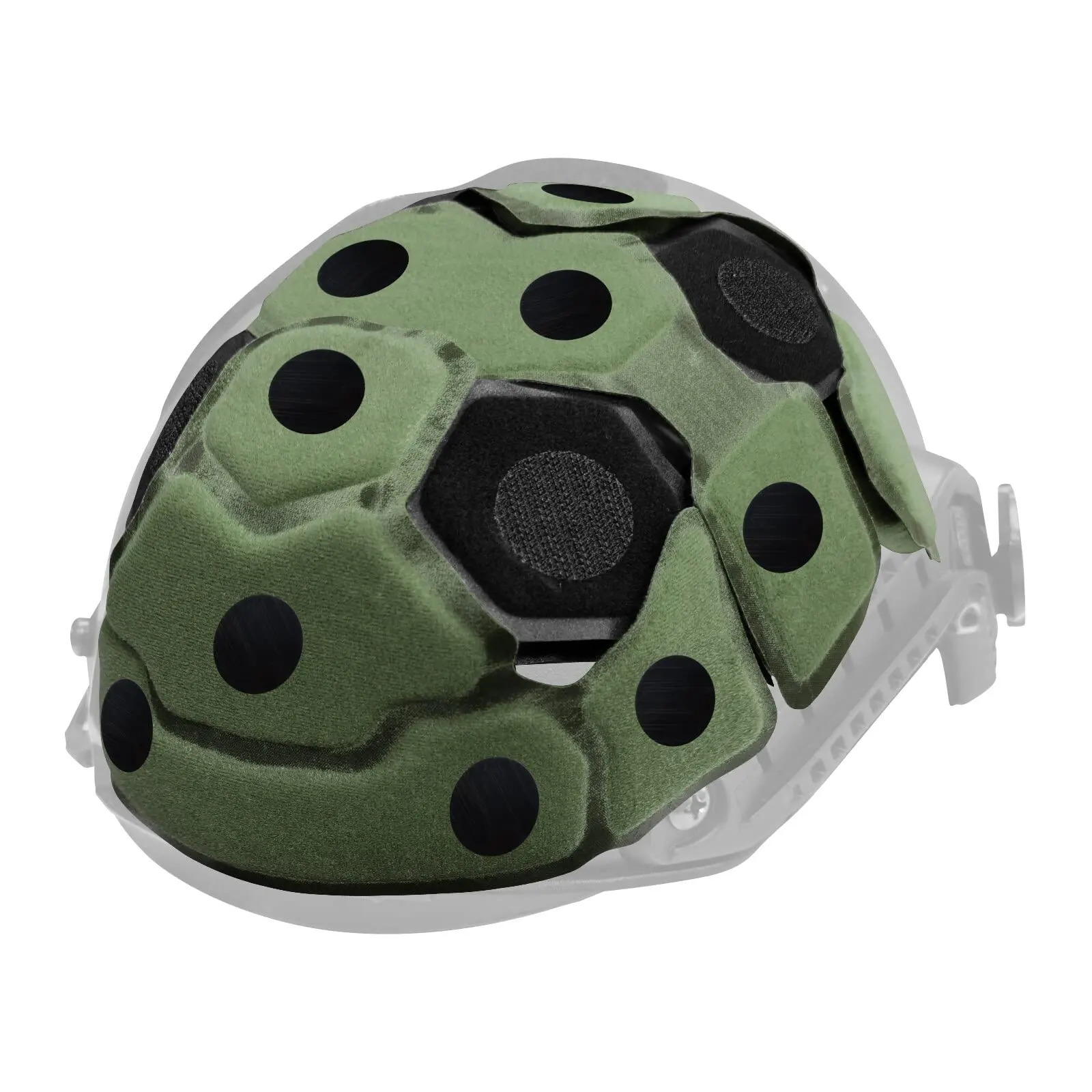 Beschermende Zachte Comfort Tactische Helm Foam Padding Pads Tactische Helm Universele Vervanging Traagschuim Helm Pad