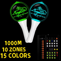 Barra de Luces LED RGB de Largo Alcance Sincen 2.4G 433MHz con Sincronización por Lotes para Conciertos, Estadios, KPOP e Interacción con el Público